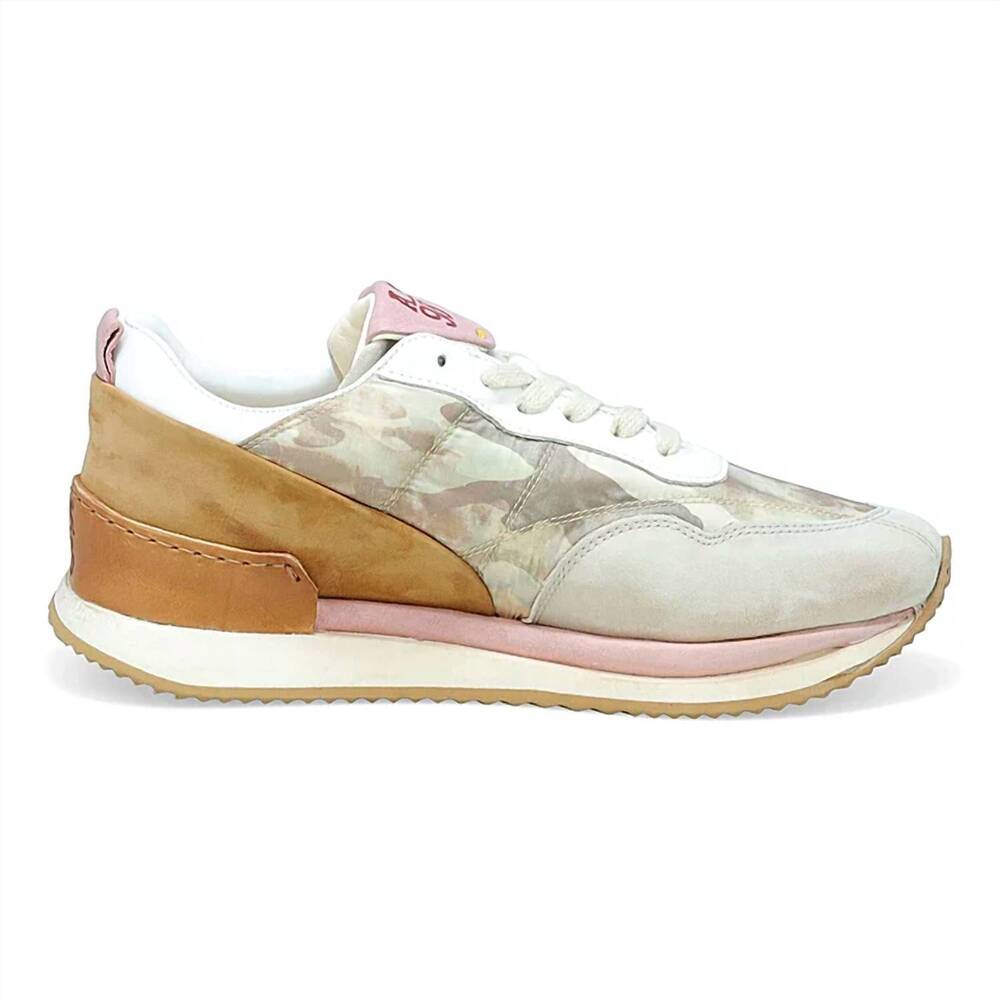 NEW MIZ MOOZ women's burke round toe sneakers in ice camo multi